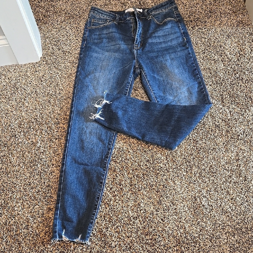 Dark Wash Denim Jeans